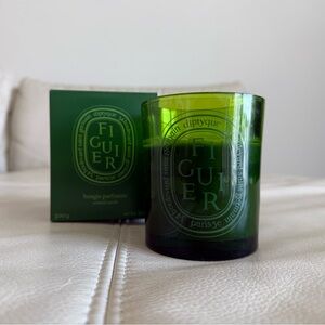 Diptyque Candle Figuier 10.2oz & Candle Holder Set